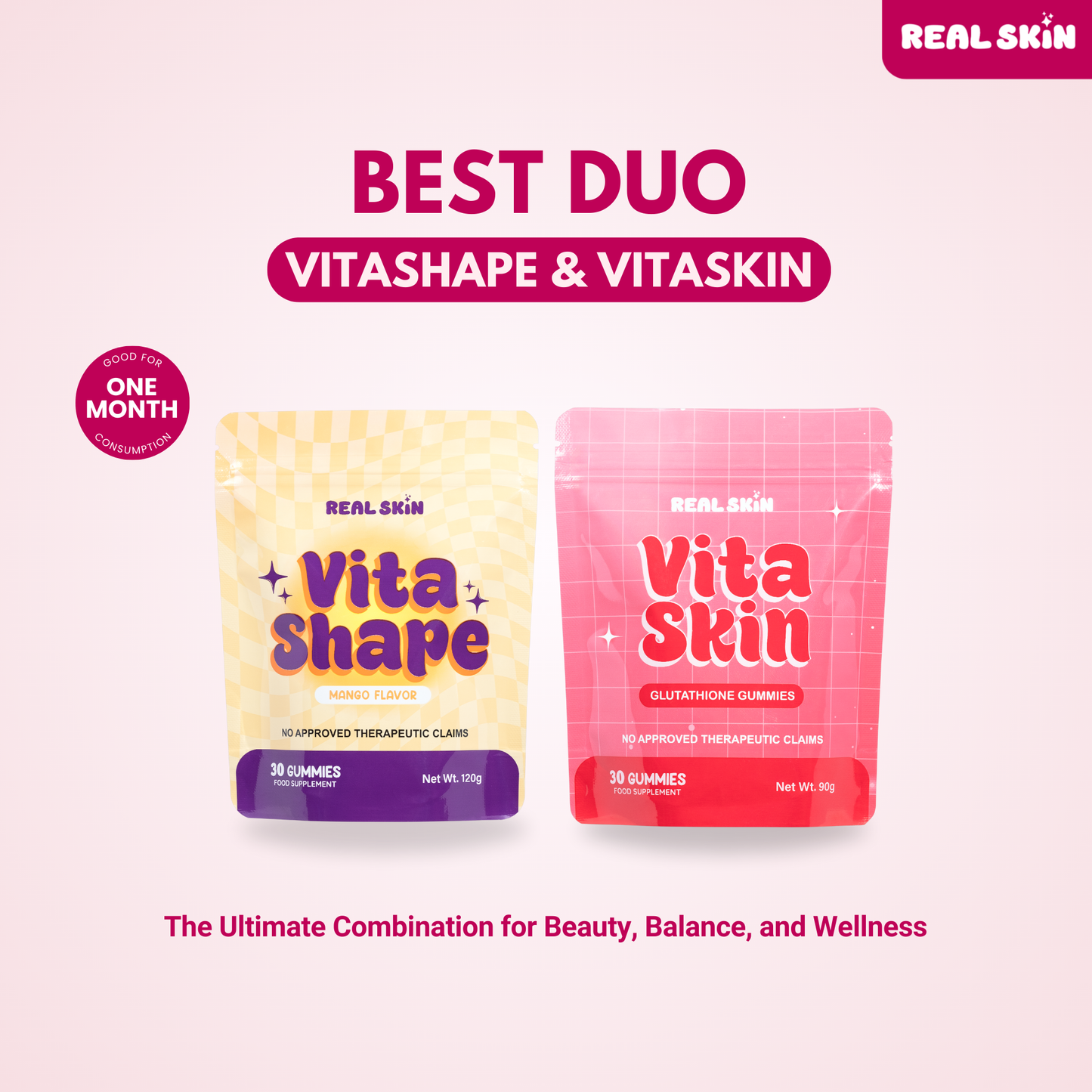 [Best Duo] Real Skin VitaShape + VitaSkin